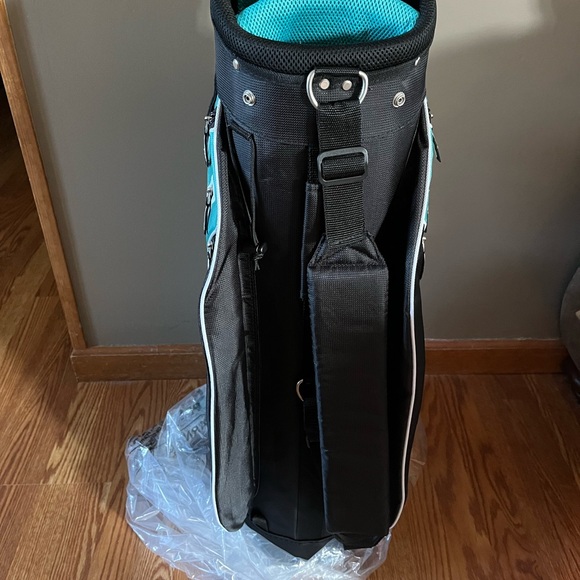 NEW Tour Edge golf bag. Teal and black - Picture 4 of 5